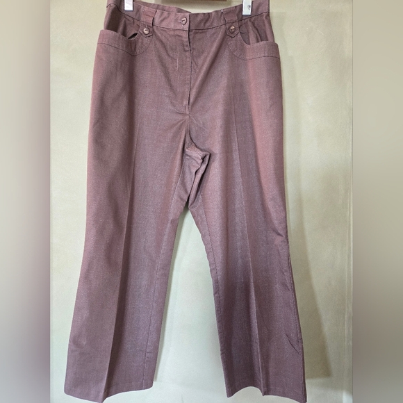 Index Petite | Beautiful Brown Capris, Size 14P - Picture 1 of 9